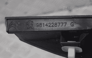 LISTWA DEKOR ZDERZAKA LEWY PRZÓD PEUGEOT 5008 II 9814228777G 4
