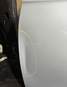 Drzwi lewy przod przednie kpl renault clio v org 5