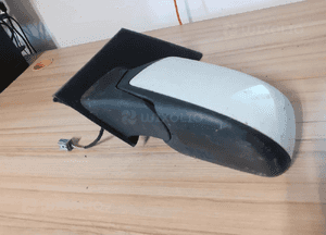 Lusterko elektryczne lewe 5 pin ford fiesta MK6 B2 białe 3