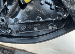 Nissan qashqai J10 lusterko lewe zewnętrzne kamera 11PIN 74 uk 10