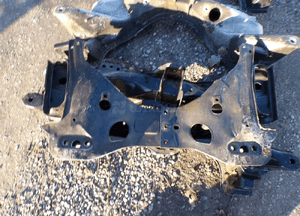 TRAWERSA SANKI KOŁYSKA RAMA POD SILNIK WÓZEK RENAULT TWINGO I 93-07 ORYG 4