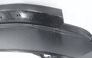 Vw caddy iii lift 2015- spoiler dokładka listwa zderzaka przód 2K5805903A 5
