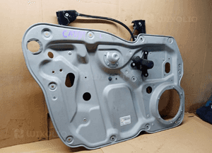 Mechanizm podnośnik szyby lewy przód manualny VW Caddy III 2K1837751AG 1T0837755F 4