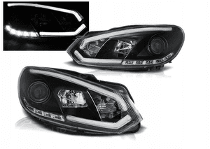 Lampy reflektory vw golf 6 vi do dziennej drl 2