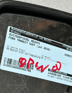 Lusterko prawe ford transit custom lift 8PIN eu fv 8