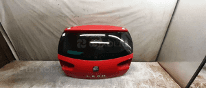 Klapa tył tylna bagażnika seat leon 2 ii fl lift  LS3H czerwona 1