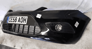 Zderzak przód przedni ford focus MK.2 2 ii lift fl F3 czarny halogeny 3