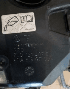 Zbiorniczek wyrównawczy płynu przewody VW Touareg 7L0121407E 5