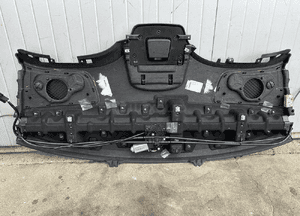 MERCEDES s 222  półka tylna pod roletę skóra burmaster 6