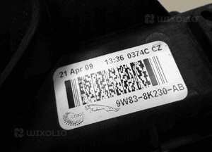 Jaguar xf X250 3.0 d chłodnica cieczy wody 7