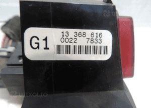 Przełącznik awaryjnych Opel CORSA D LIFT 13368616 4