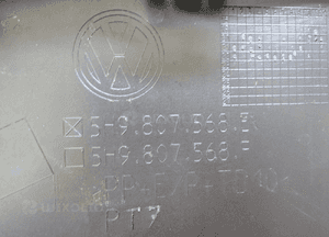 Spojler zderzaka VW GOLF 8 KOMBI R-LINE 5H9807568E 14