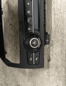 Panel przełącznik sterowania nawiewu klimatyzacji bmw X5 E70 9234335 3