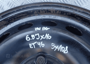 FELGI STALOWE 5X112 6,5JX16H2 ET48 5Q0601027M/P AUDI SKODA VW RADOM 2