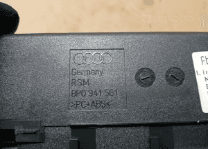 Schowek szufladka półka konsoli deski Audi A3 8P 8P0941561F 5
