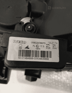 Iveco daily lift 2019R- lampa prawa przód przednia 9 pin 11