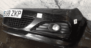 Zderzak przód przedni opel astra h 3 iii gtc kod koloru Z20R czarny halogeny 6