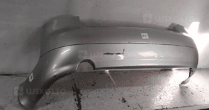 Zderzak tył tylny audi A4 B6 A4B6 LY7W srebrny 4