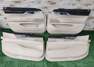 Tapicerka tapicerki drzwi bmw 7 G12 1