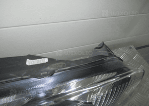 Lampa przednia przód prawa ford fiesta MK7 lift czarna 2012- 14