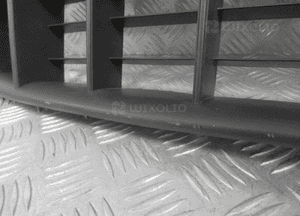 Atrapa kratka środkowa zderzaka ford fiesta MK7 sport 2008-2011 10