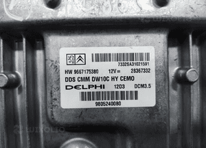 Komputer sterownik silnika peugeot 508 i rxh 2.0 hdi hybryda 9805240080 10- 4