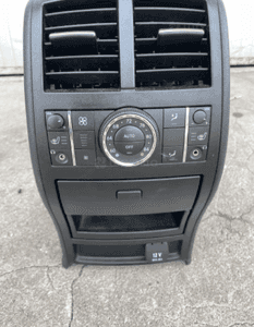mercedes gl ml 164 podłokietnik skora drewno dekor  beżowy czarny 28