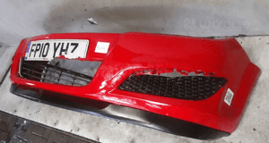 Zderzak przód przedni do opel astra h 3 iii lift fl Z547 czerwony 3
