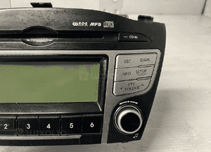 Hyundai IX35 10-15 radio cd 96160-2Y230TAN 4