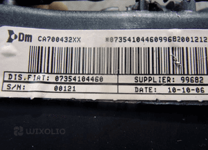Fiat grande punto poduszna kierowcy airbag 07354104460 3