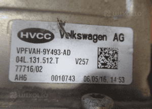 Zawór egr chłodniczka spalin skoda audi seat vw transporter T6 2.0TDI 04L131512T 8