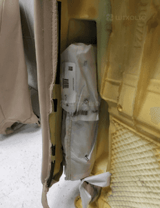 Jaguar xj xjl X351 fotel oparcie poszycie skóra kurtyna airbag poduszka powietrzna lewa prawa przód przednia komplet oryginał 24