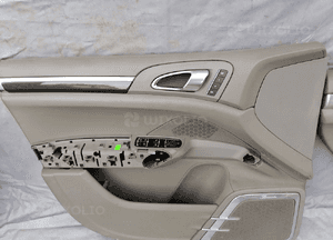 Fotele boczki deska kierownica panel tunel Porsche Cayenne 2 II Karbon 20