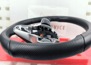 VW Volkswagen Golf VIII Kierownica Skóra Łopatki Grzana 5H0419089FP 5