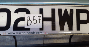 Zderzak przód przedni honda civic 7 vii błękitny 2