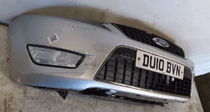 Zderzak przód przedni do ford mondeo MK4 iv srebrny halogeny 4