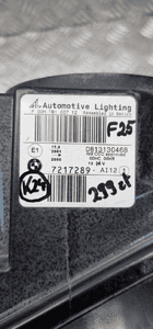 Bmw F25 lampa przód przednia lewa uk anglik 7217289 13