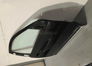 Drzwi przód przednie prawe mitsubishi outlander 2 ii X42 czarna 3