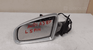 Lusterko elektryczne lewe audi A3 8P 5 pin  srebrne 2