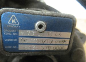 Turbosprężarka turbina turbo suzuki ignis 1.3 ddis 73501344 9