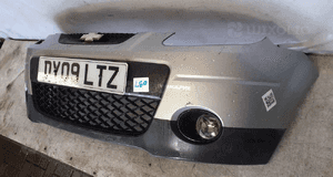 Zderzak przód przedni chevrolet matiz se+ srebrny halogeny 4