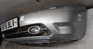 Zderzak przód przedni honda stream NH623M srebrny spryskiwacze lamp xenon halogeny 4