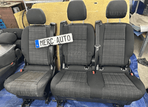 Mercedes 447 Vito EQV metris fotel comfort  kanapa ławka  trójka 2+1  koziołek  kanapa v klasA 1