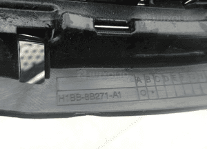 FORD FIESTA MK8 ATRAPA ZDERZAKA H1BB-8B271-A1 ŁADNA ORYGINAŁ 2