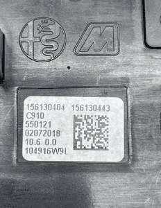 ALFA ROMEO STELVIO POKRĘTŁO PANEL STEROWANIA NAWIGACJI 156130404 11