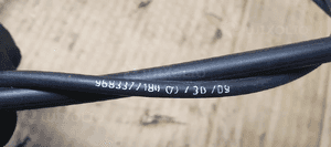 Linka dźwignia rączka otwierania maski Citroen C3 I 9683377180 6