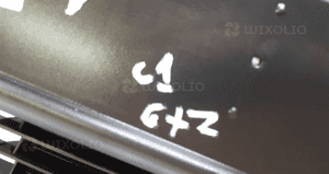 ^ ZDERZAK PRZÓD PRZEDNI DO CITROEN C1 EXL CZARNY 4