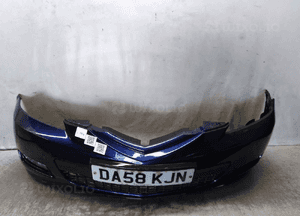 Zderzak przód przedni do mazda 3 iii 3 bk lift fl halogeny granat 1