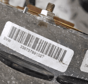 Bmw X5 E53 poduszka kierownicy airbag 9680803 6