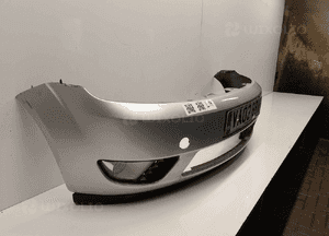 Zderzak przód przedni ford fiesta MK.6 6 vi 62 srebrny halogeny 2